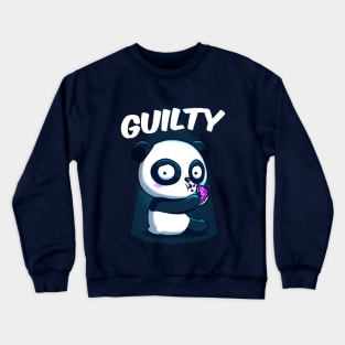 Guilty Panda Crewneck Sweatshirt